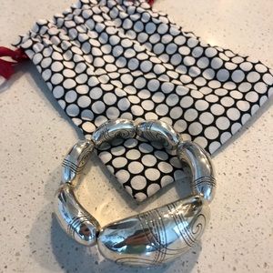 Silver Brighton Collectibles Bracelet with Bag